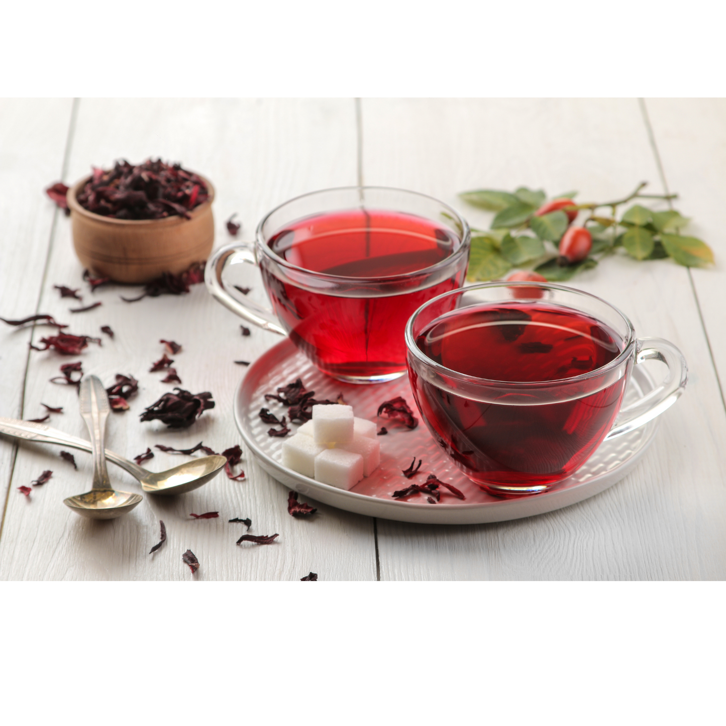 Hibiscus, Beetroot, Tulsi Tea